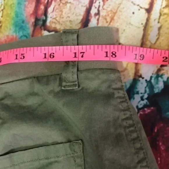 Riders by Lee midrise skirt/skort plus size 16 olive green - Picture 6 of 7